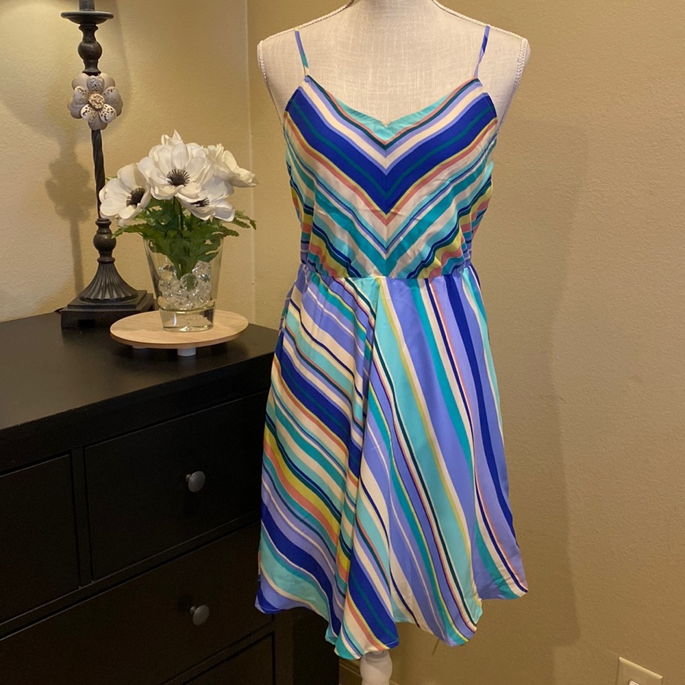 LC Lauren Conrad Chevron Dress